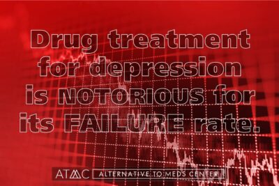 drug treatment for depression failure rate