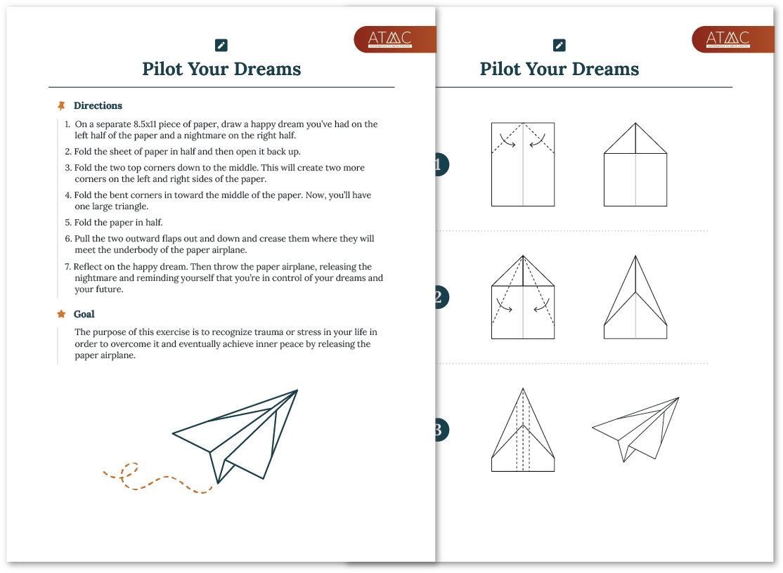 paper airplane exercise
